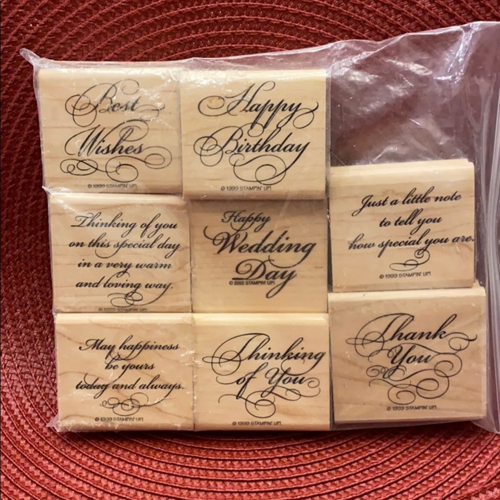 *Mint Condition* Stampin Up 1999 Stamp Set